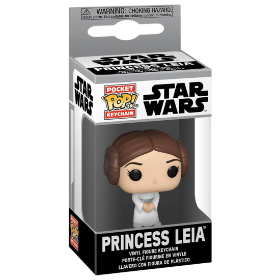 Funko Pop! Μπρελόκ: Star Wars - Leia